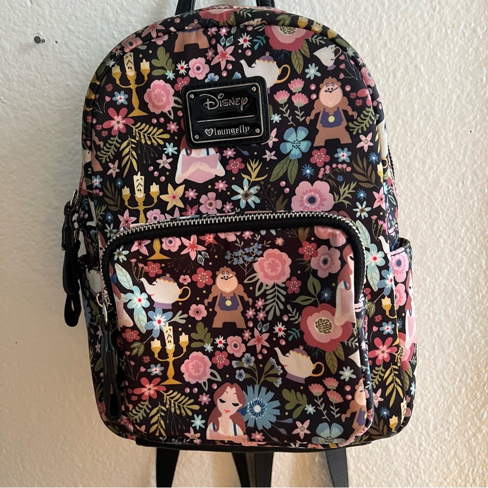 Beauty and the Beast Loungefly Mini Backpack